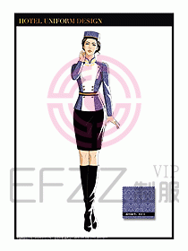 酒店門童保安行李生制服設(shè)計924