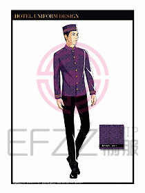 酒店門童保安行李生制服設(shè)計(jì)949