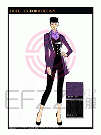 酒店門童保安行李生制服設計971