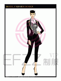 酒店門童保安行李生制服設計981