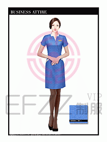 專賣店營業員職業裝設計圖1232
