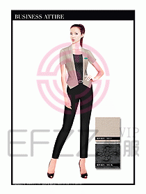 專賣店?duì)I業(yè)員職業(yè)裝設(shè)計(jì)圖1244