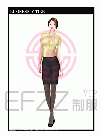 專賣店?duì)I業(yè)員職業(yè)裝設(shè)計(jì)圖1269