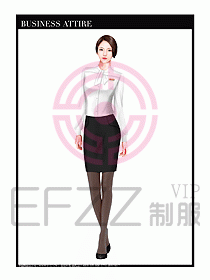 專賣店?duì)I業(yè)員職業(yè)裝設(shè)計(jì)圖1276