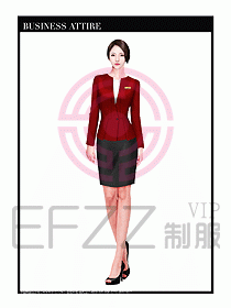 專賣店?duì)I業(yè)員職業(yè)裝設(shè)計(jì)圖1286