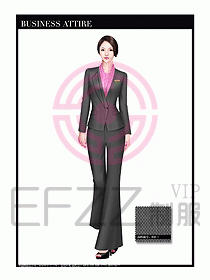 專賣店營業(yè)員職業(yè)裝設計圖1301