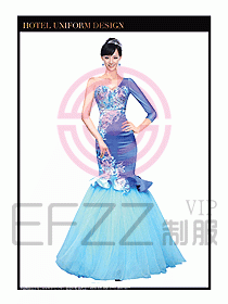 KTV夜總會咨客制服設計圖283