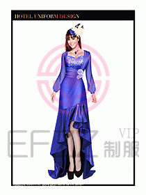 KTV夜總會(huì)咨客制服設(shè)計(jì)圖300