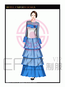 KTV夜總會(huì)咨客制服設(shè)計(jì)圖311