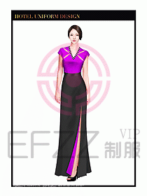 KTV夜總會咨客制服設計圖329