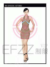 時尚促銷服裝設計圖833