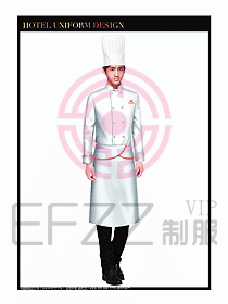 酒店廚師服設計圖296
