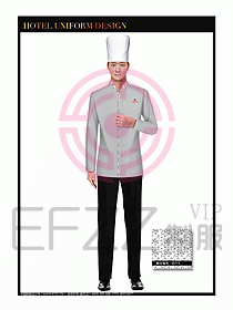 酒店廚師服設計圖301