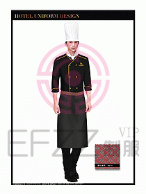 酒店廚師服設(shè)計(jì)圖302