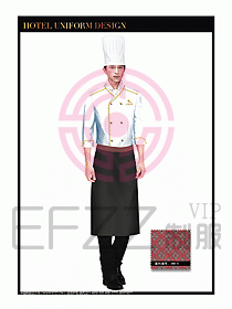 酒店廚師服設(shè)計圖304