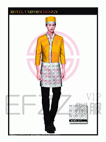酒店廚師服設計圖311