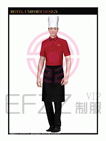 酒店廚師服設計圖317