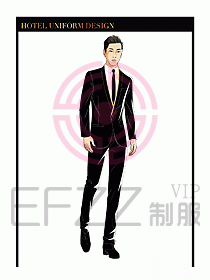 酒店制服經理職業裝376