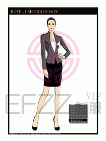 酒店制服經理職業裝383