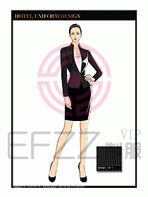 酒店制服經理職業裝385