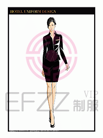 酒店制服經理職業裝395
