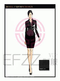 酒店制服經理職業裝397