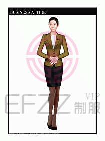 職業(yè)空姐制服設(shè)計(jì)圖567