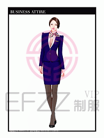 職業(yè)空姐制服設(shè)計圖564