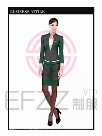 職業空姐制服設計圖568