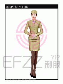 職業(yè)空姐制服設(shè)計圖581