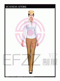 職業空姐制服設計圖593