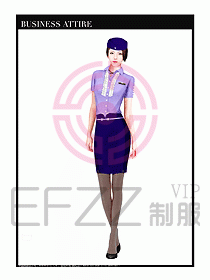 職業空姐制服設計圖591