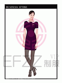 職業空姐制服設計圖599
