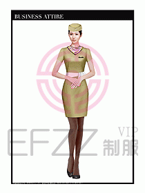 職業空姐制服設計圖603