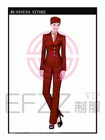 職業空姐制服設計圖630
