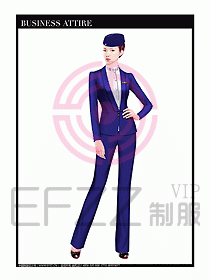 職業空姐制服設計圖637