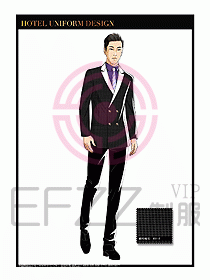 酒店大堂服務(wù)員制服設(shè)計776
