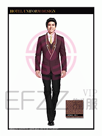酒店大堂服務(wù)員制服設(shè)計807