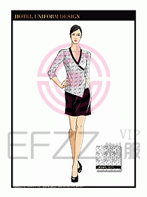 按摩技師美容制服設計1024