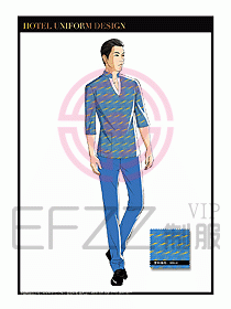 按摩技師美容制服設計1032