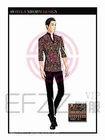 按摩技師美容制服設(shè)計(jì)1031
