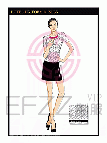 按摩技師美容制服設計1039