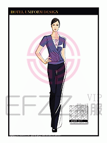 按摩技師美容制服設計1045