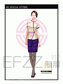 按摩技師美容制服設計1054