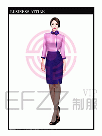 按摩技師美容制服設計1055