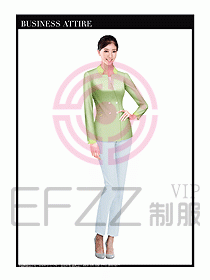 按摩技師美容制服設計1058