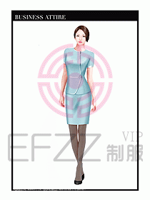 按摩技師美容制服設計1057