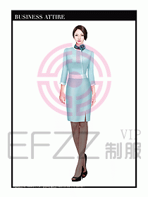 按摩技師美容制服設計1065