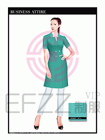 按摩技師美容制服設計1061