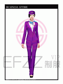 職業(yè)裝空姐服制服設(shè)計圖642